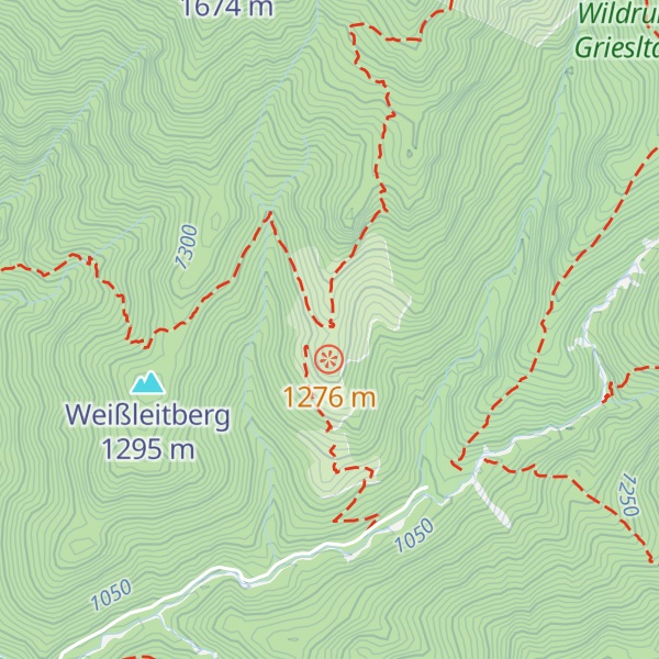 Map of Schießlingalm