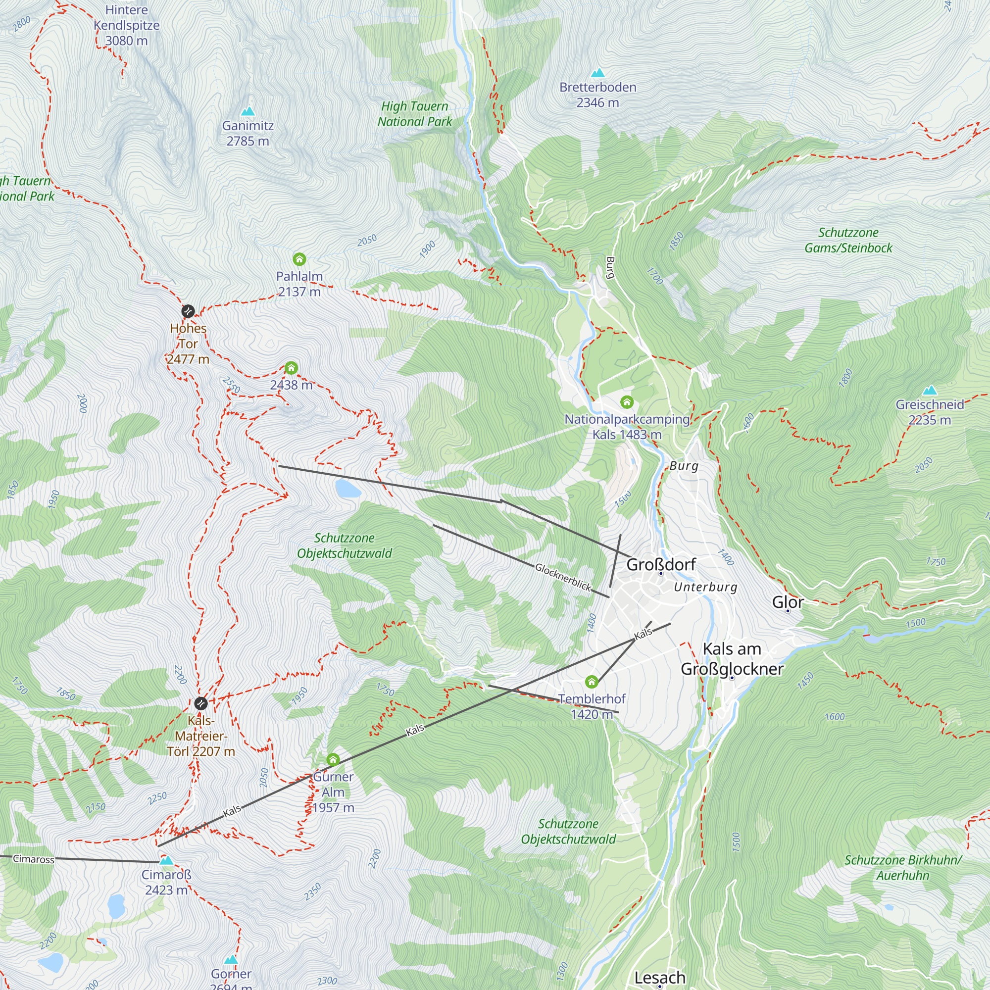 Figolalm map