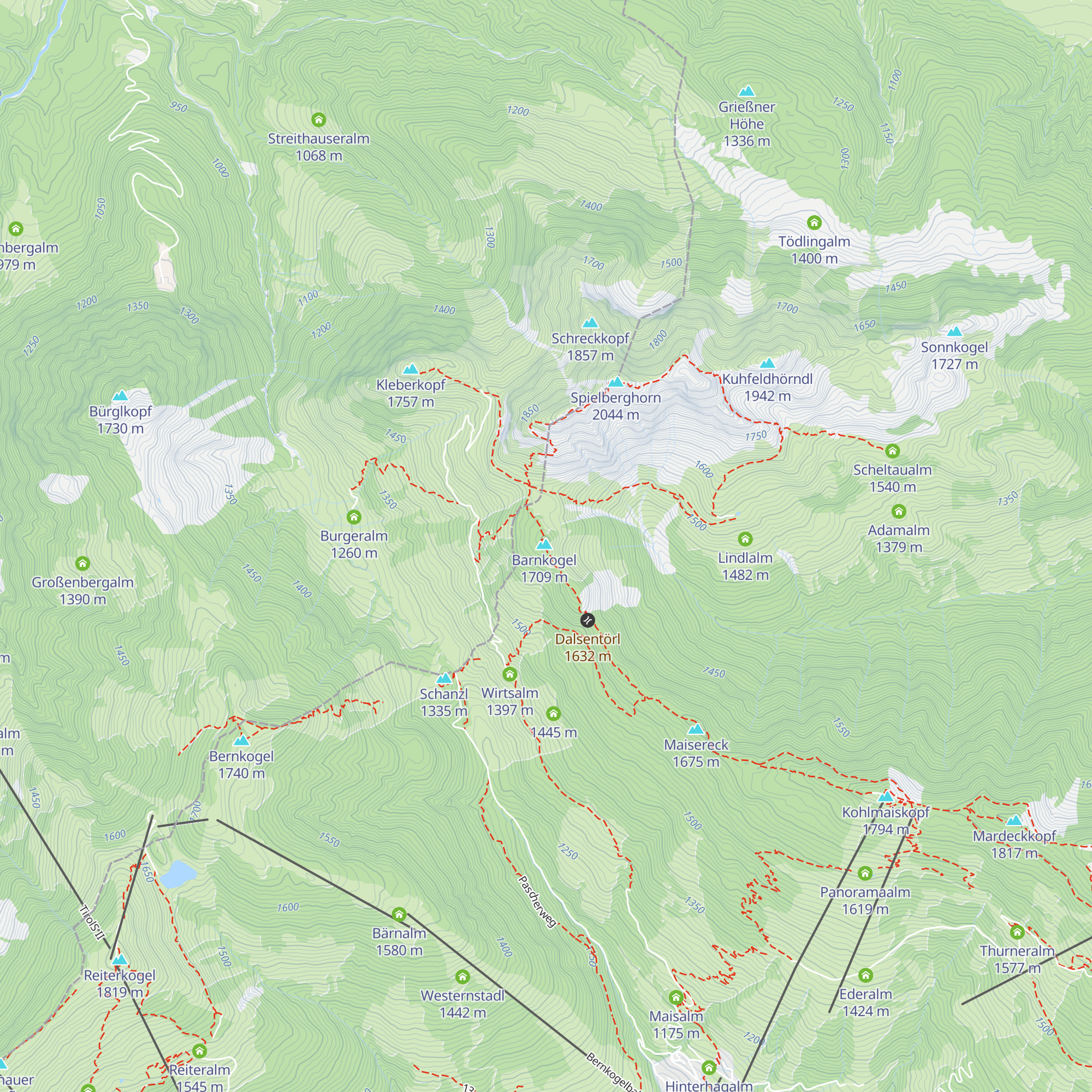 Barnkogelhütte map