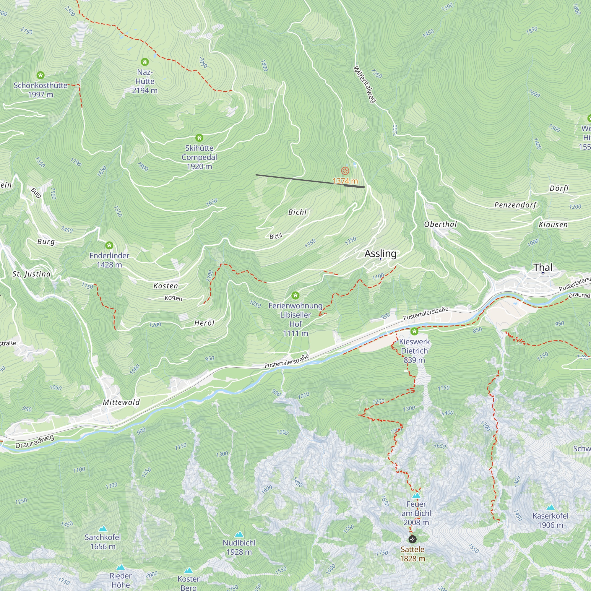 Ferienwohnung Libiseller Hof map
