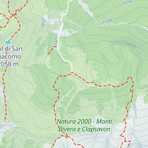Map of Casera Chiansaveit