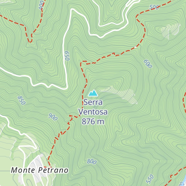 Map of Serra Ventosa