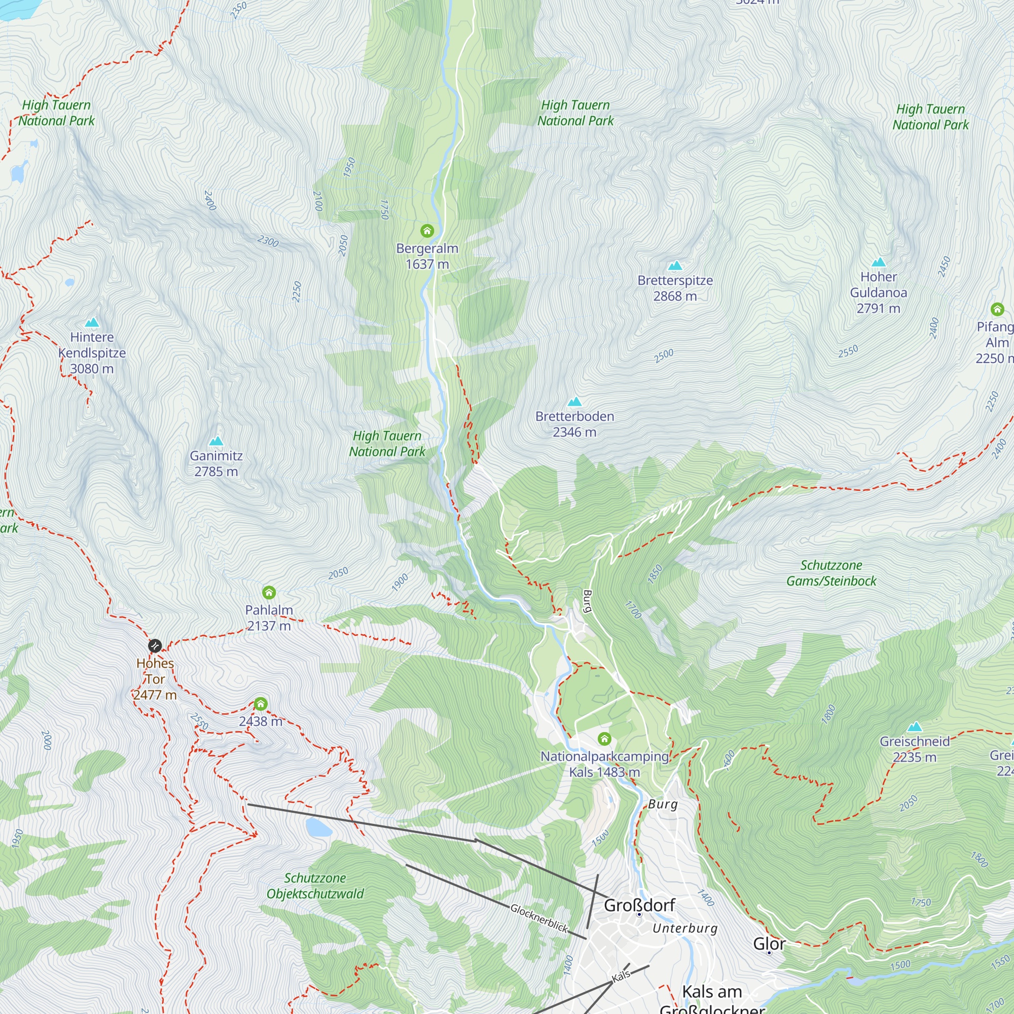 Moaalm map