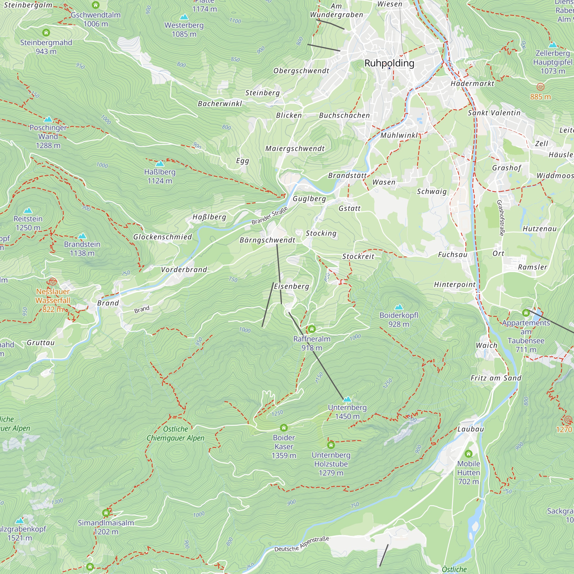 Unternberghof map