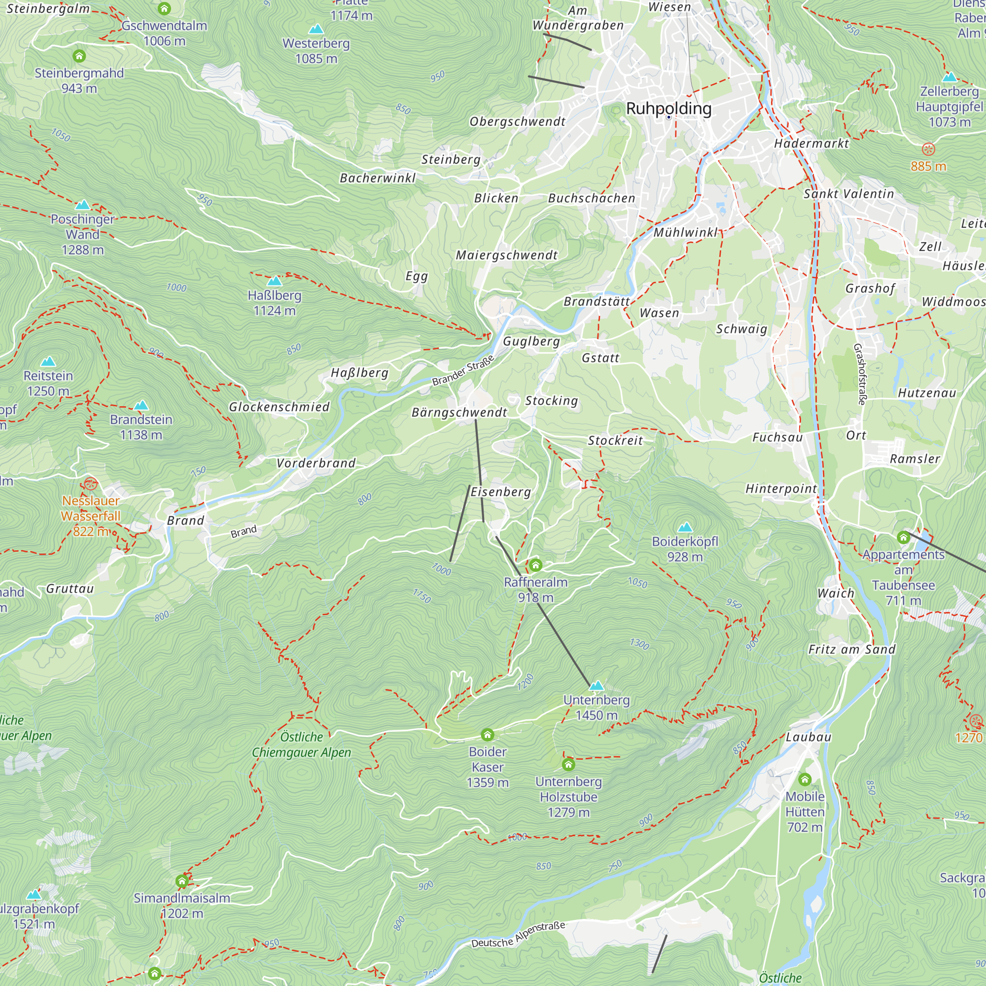Unternberghof map