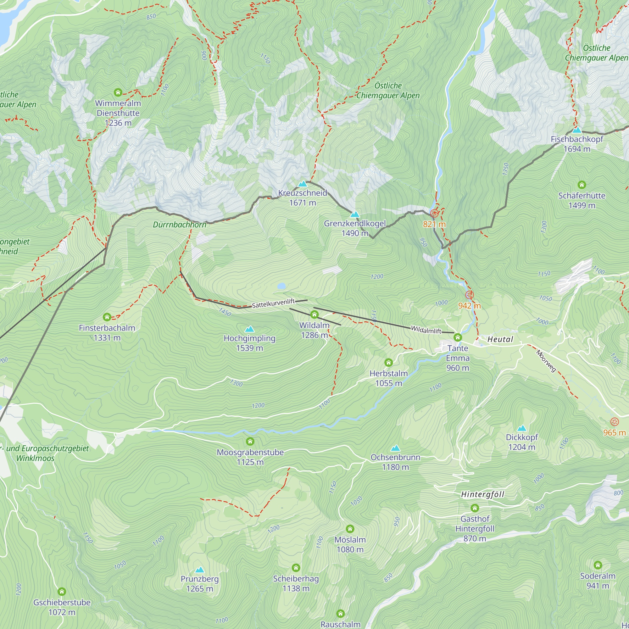 Wildalm map
