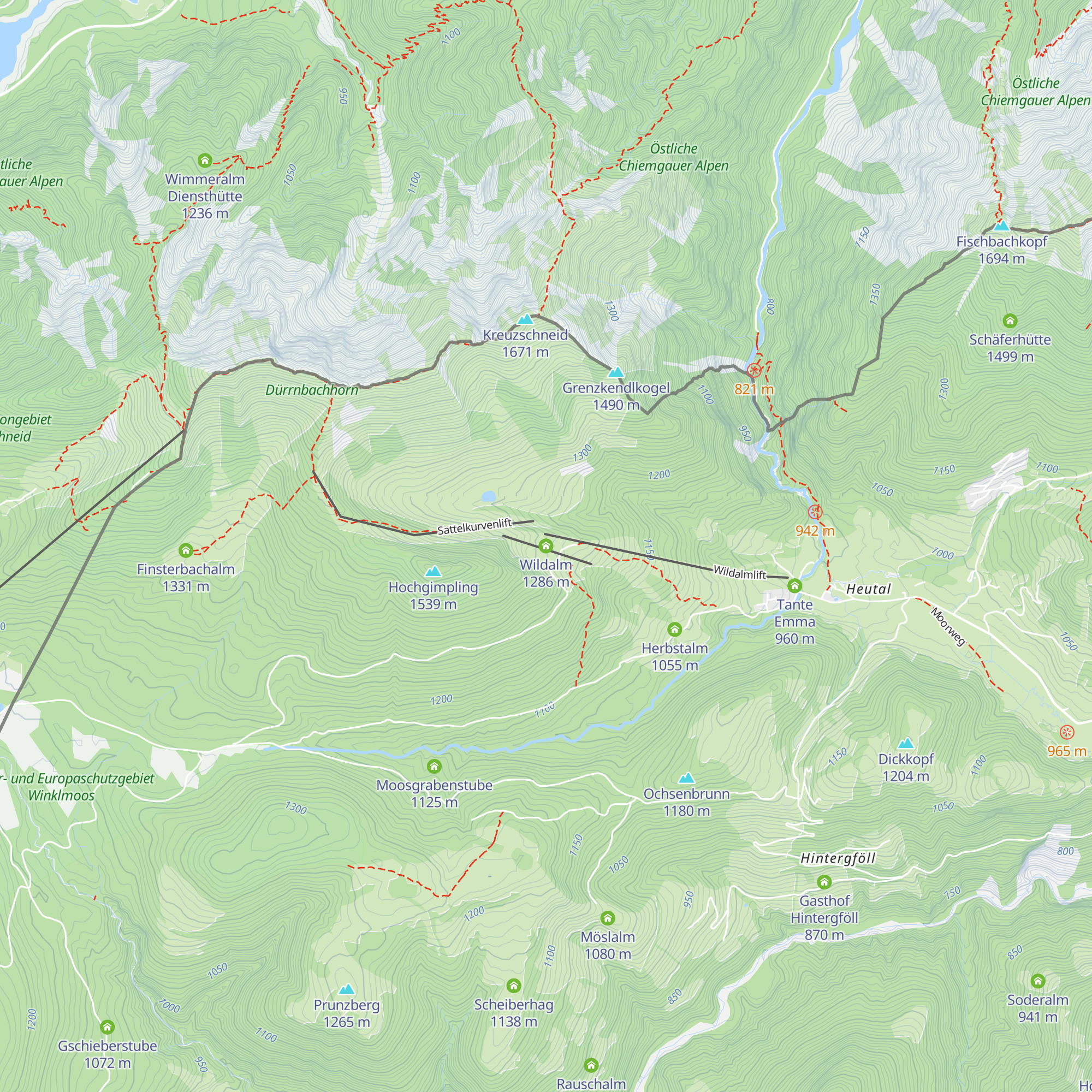 Wildalm map