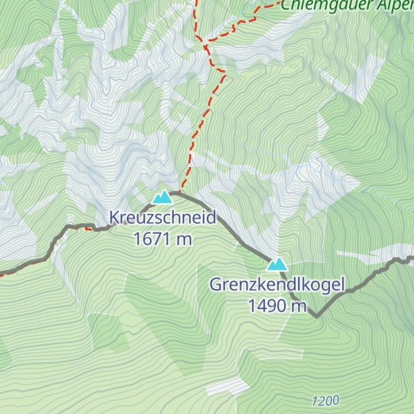 Map of Ochsenlahnerkogel