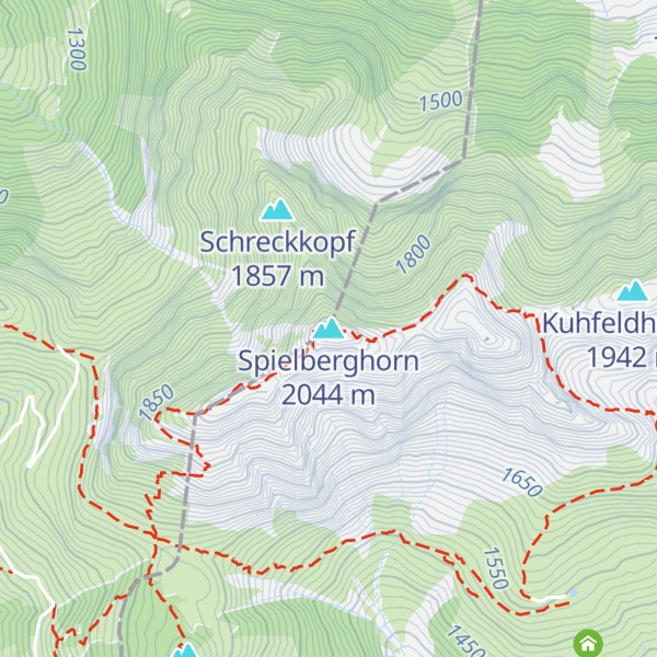 Map of Spielberghorn
