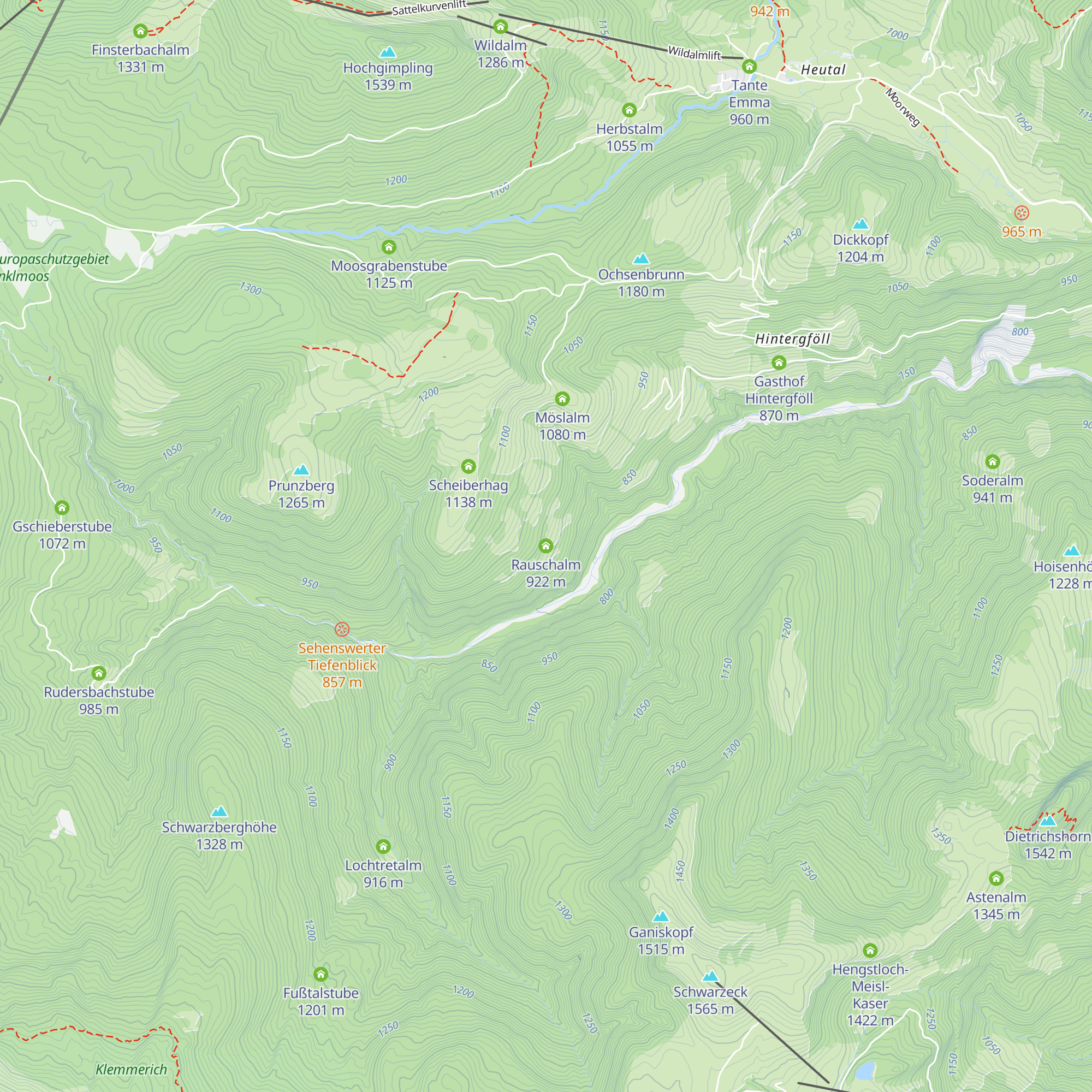 Rauschalm map
