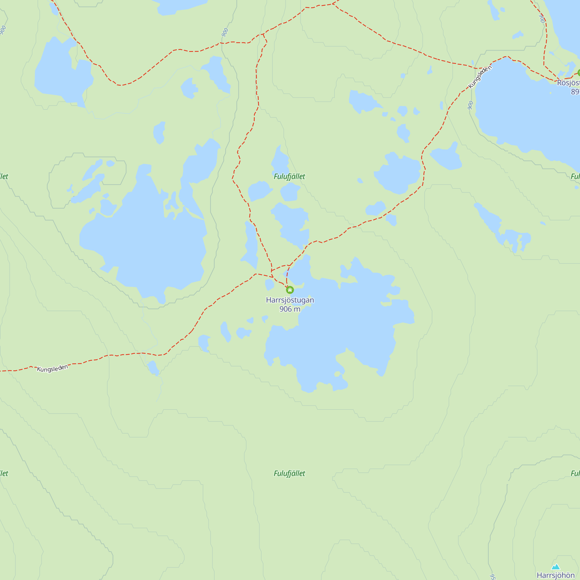 Harrsjöstugan map