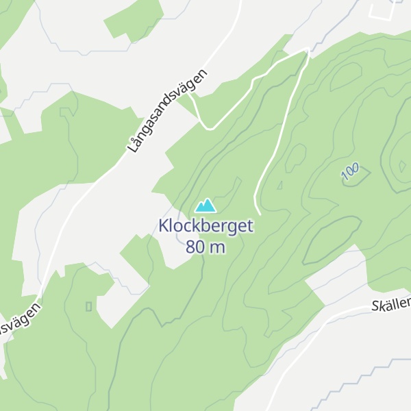 Map of Klockberget