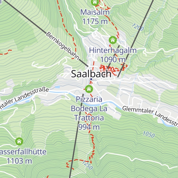 Map of Pizzaria Bodega La Trattoria
