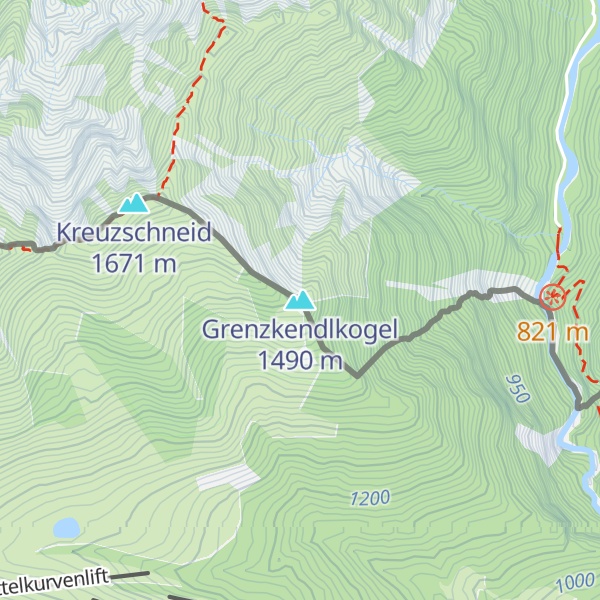 Map of Grenzkendlkogel