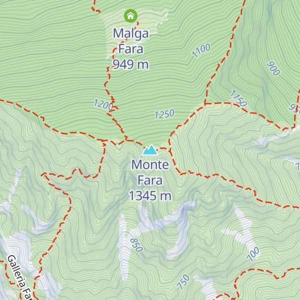 Map of Monte Fara
