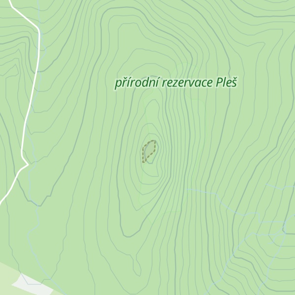 Map of Velký Zvon
