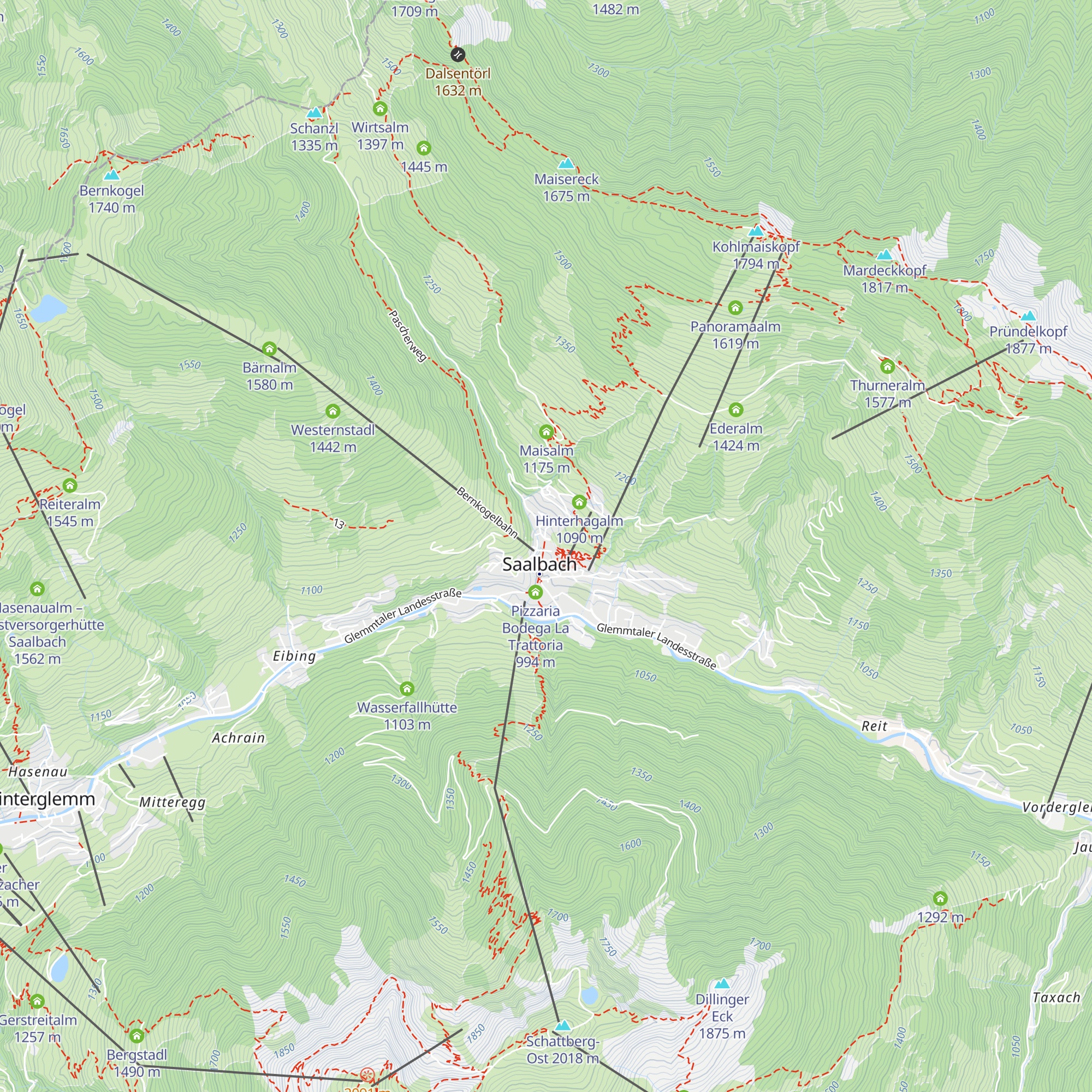 Pizzeria-Restaurant Parma map