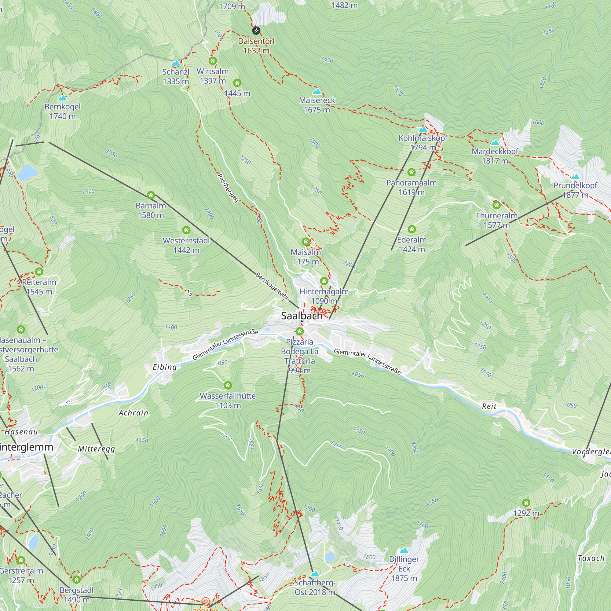 Pizzeria-Restaurant Parma map