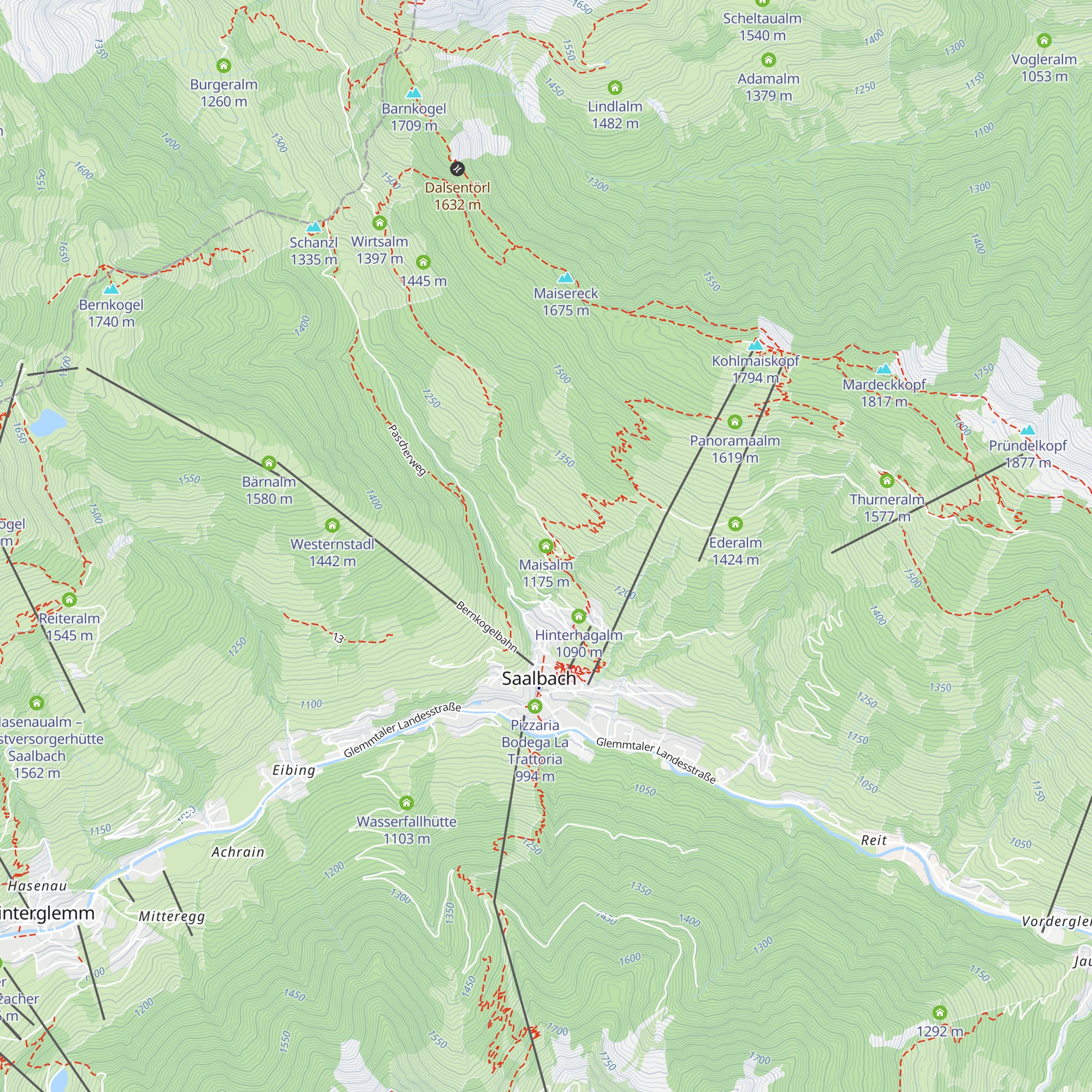 Maisalm map