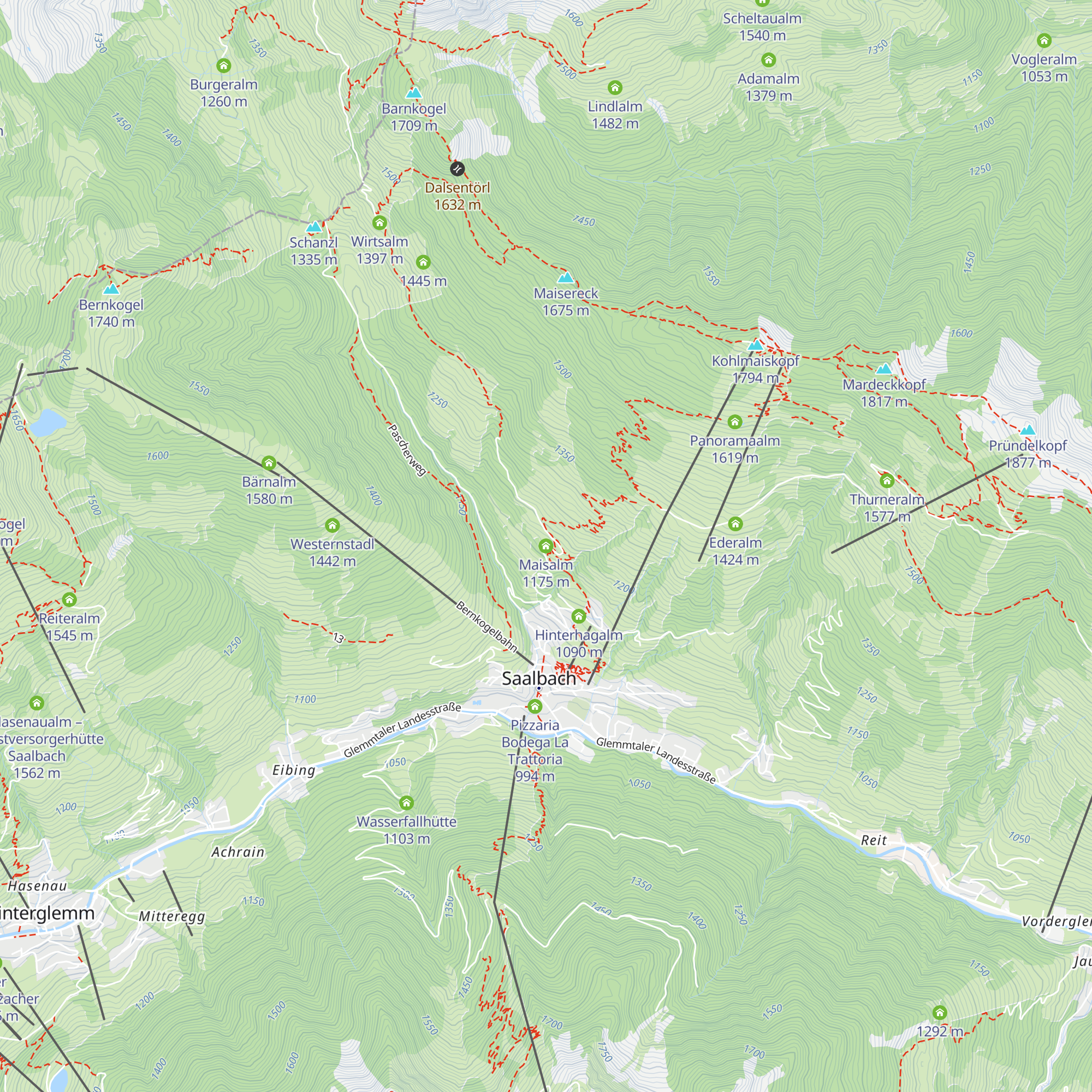 Maisalm map