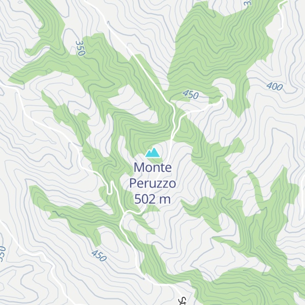 Map of Monte Peruzzo