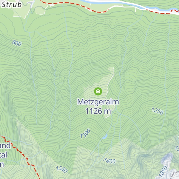 Map of Metzgeralm