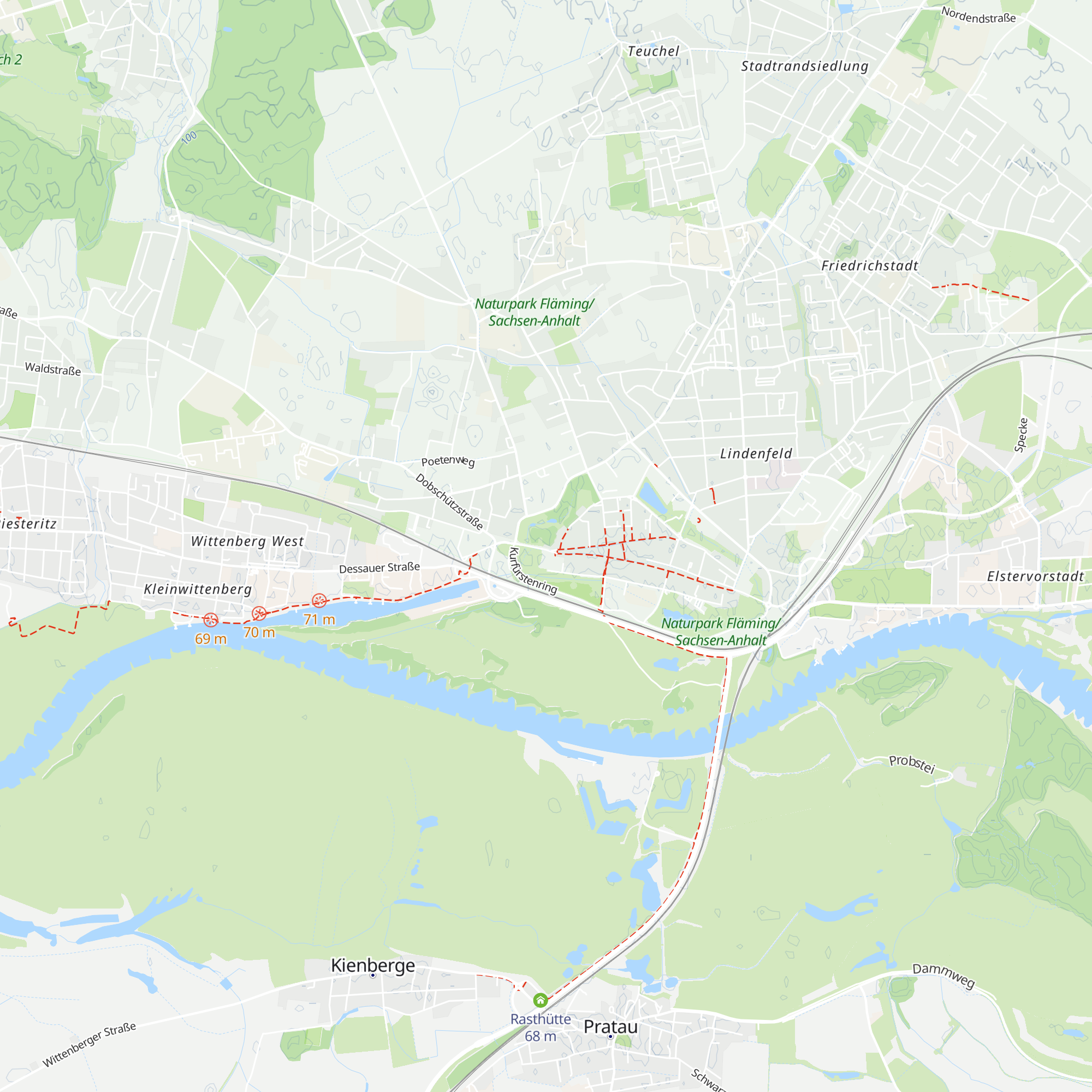 Tourist-Information map