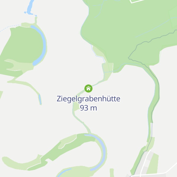 Map of Ziegelgrabenhütte