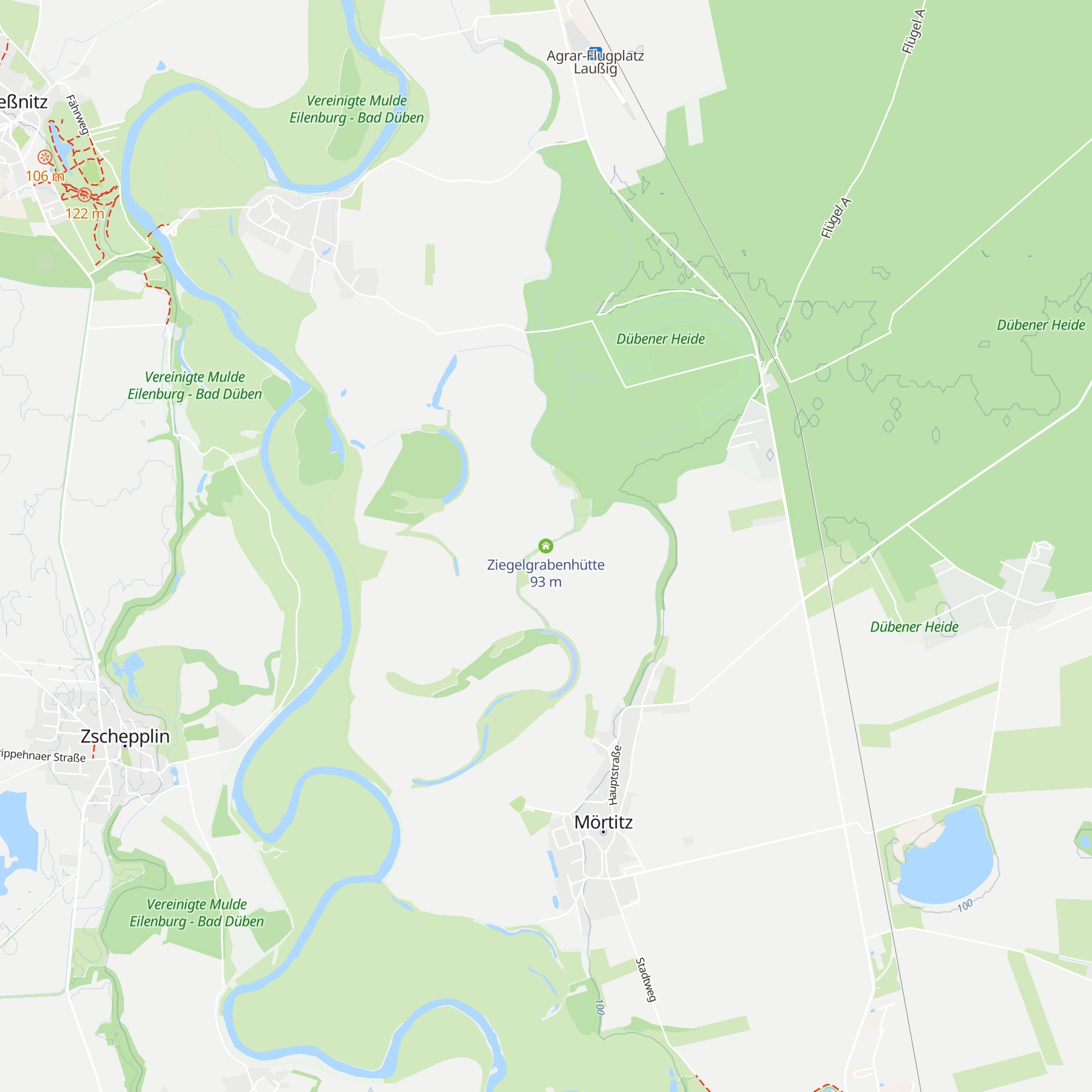 Ziegelgrabenhütte map