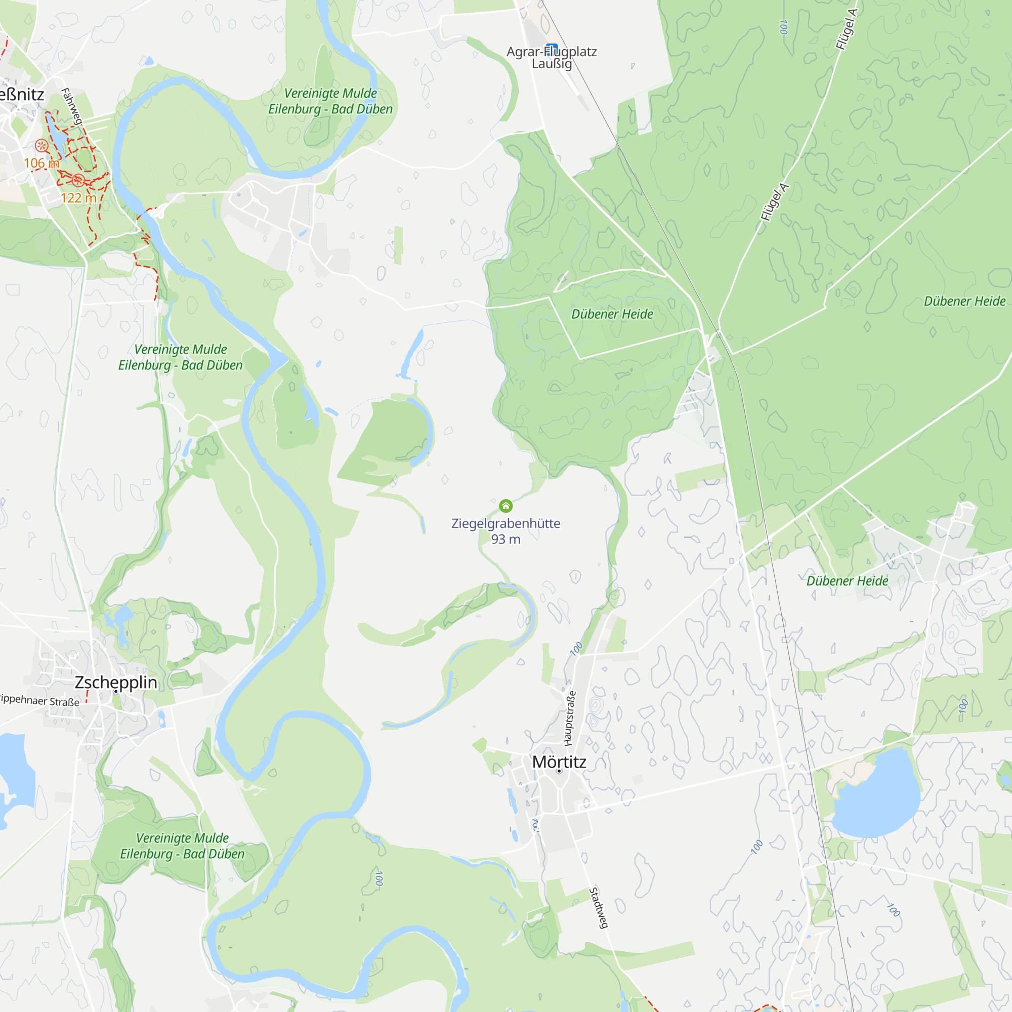 Ziegelgrabenhütte map