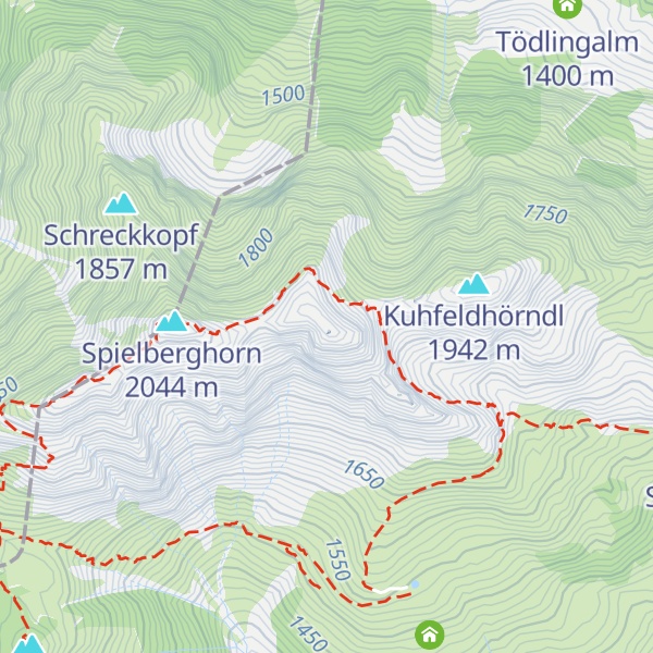 Map of Mitterhörndl