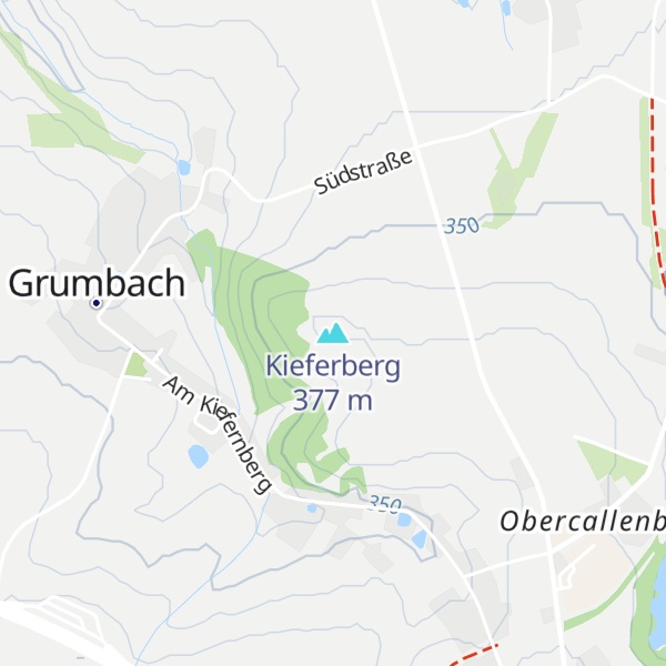 Map of Kieferberg