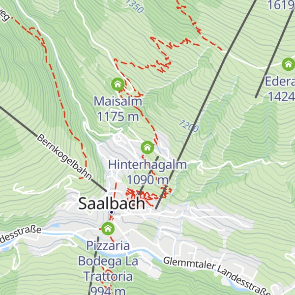 Map of Hinterhagalm