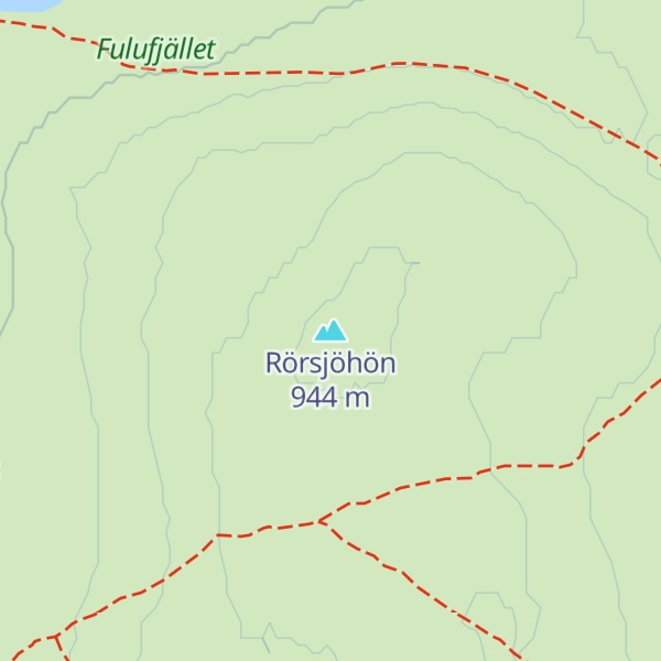 Map of Rörsjöhön