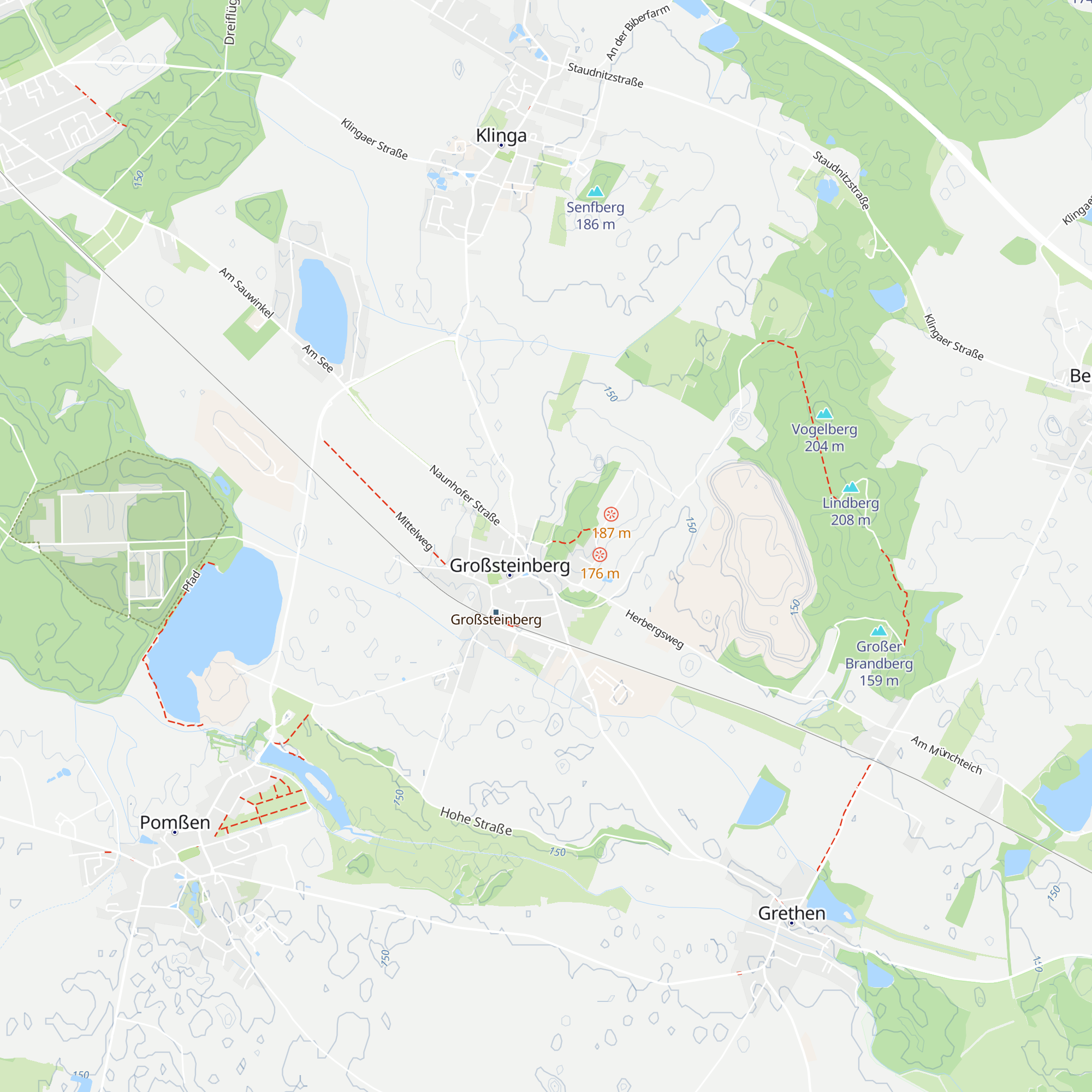 Berghütte map