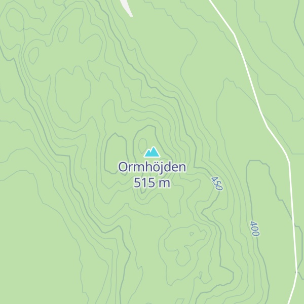 Map of Ormhöjden