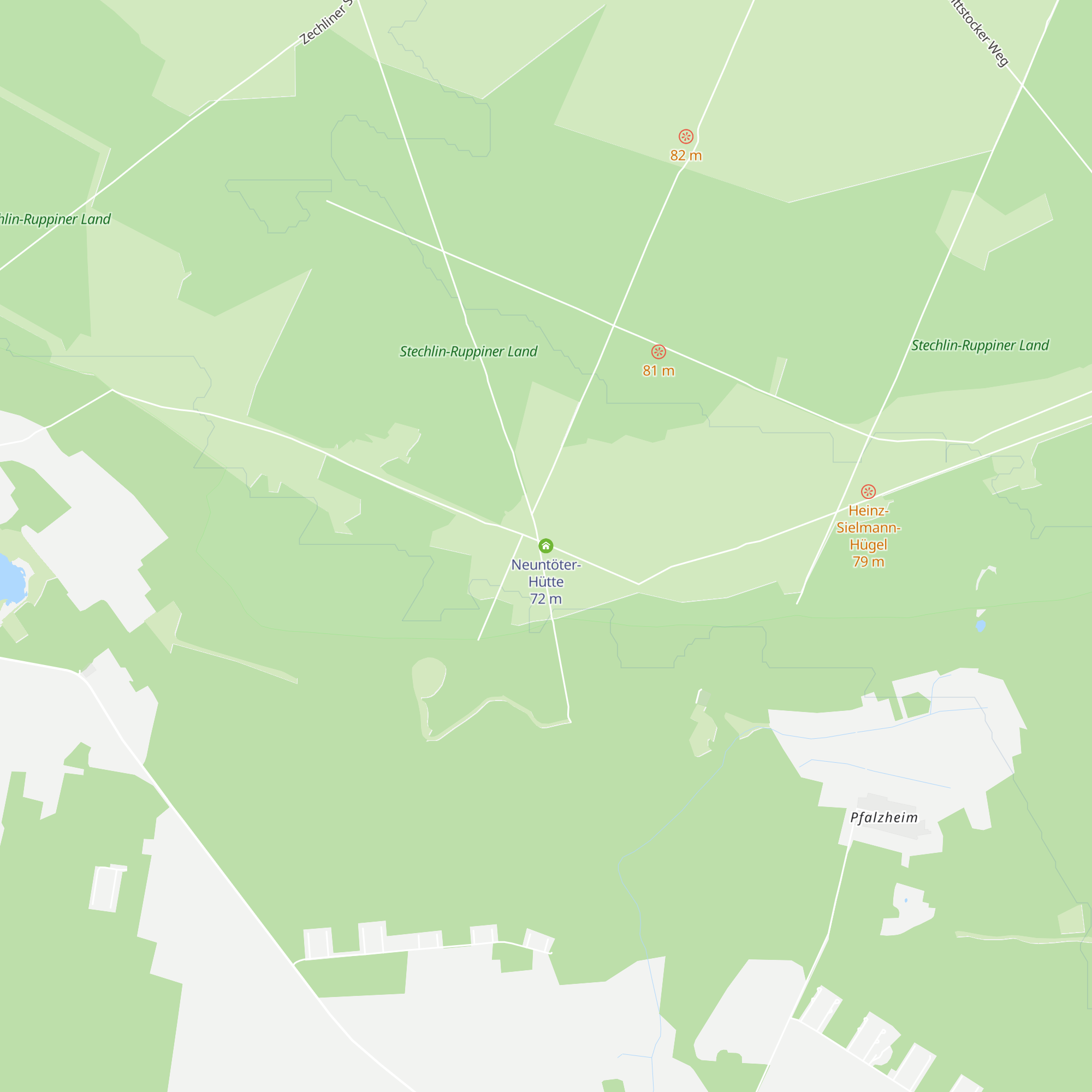 Neuntöter-Hütte map
