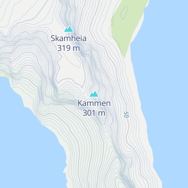 Map of Kammen