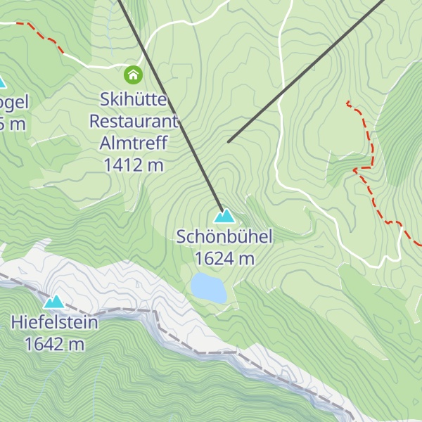 Map of Richtfunkstation Loferer Alm