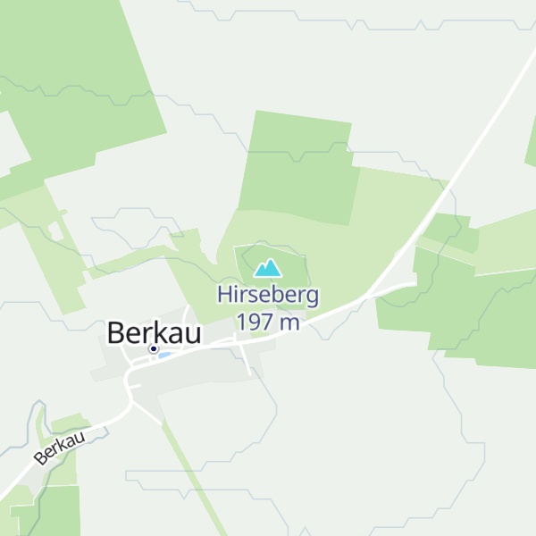 Map of Hirseberg