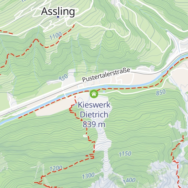 Map of Kieswerk Dietrich