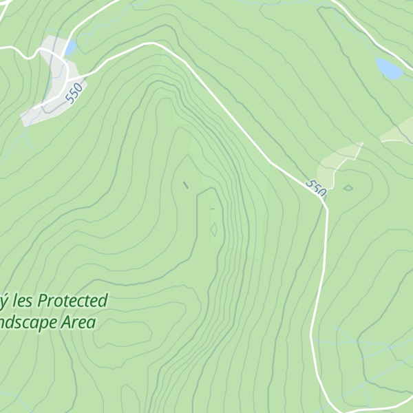 Map of Dlouhý vrch