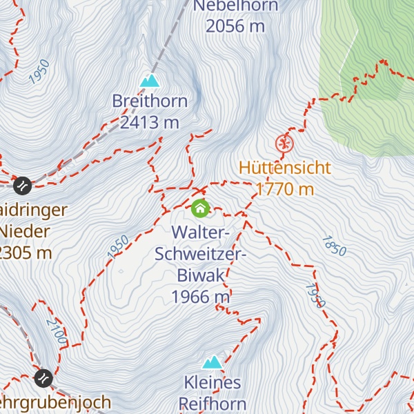 Map of Schmidt-Zabierow Hütte