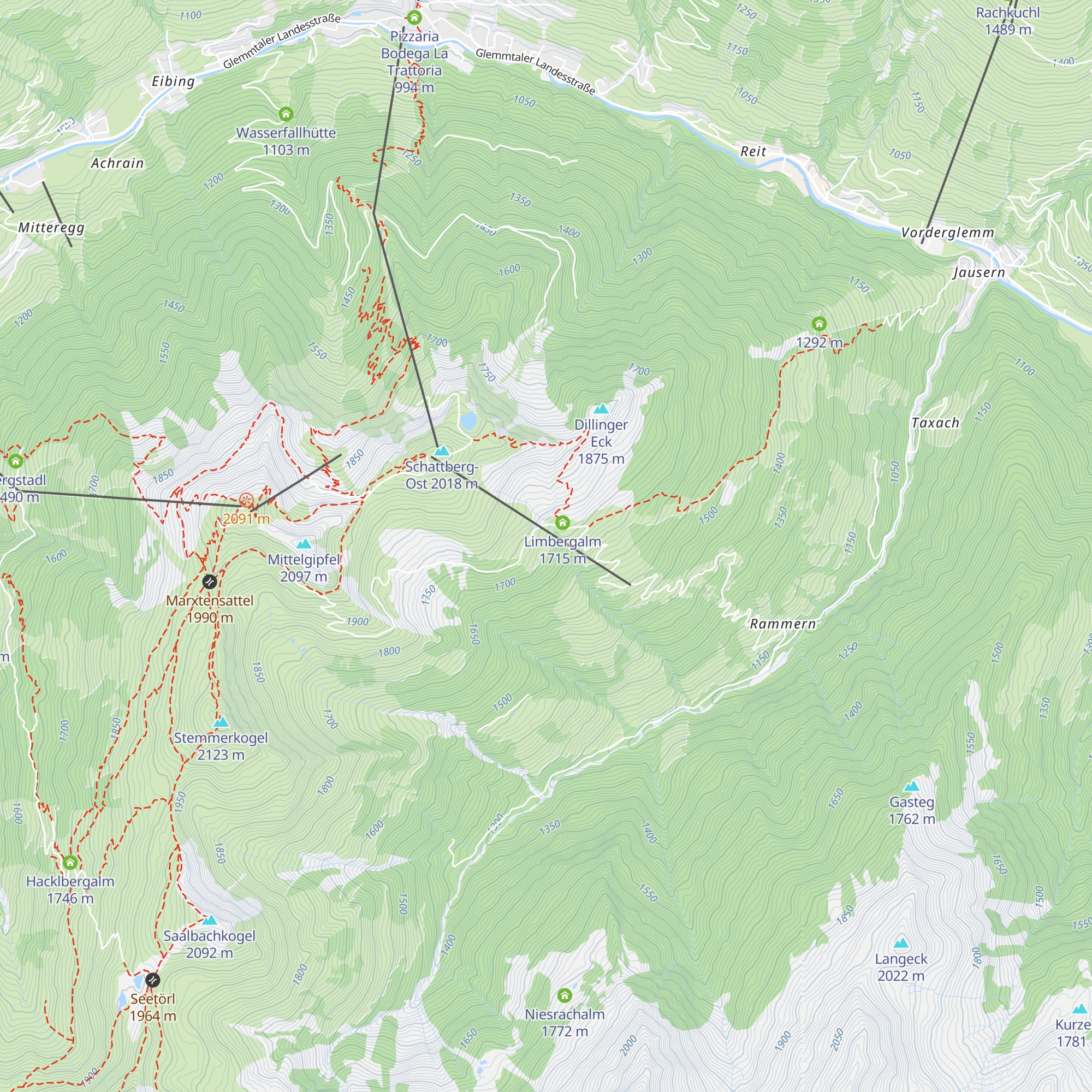 Simalalm map