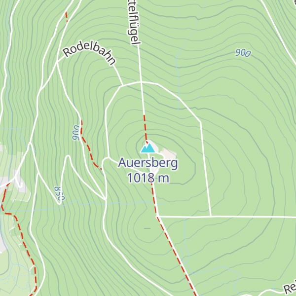 Map of Auersberg