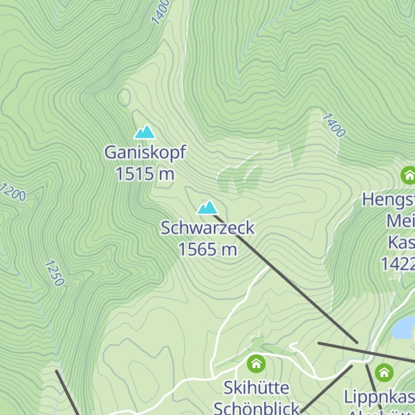 Map of Schwarzeck