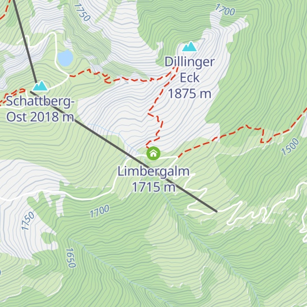 Map of Limbergalm