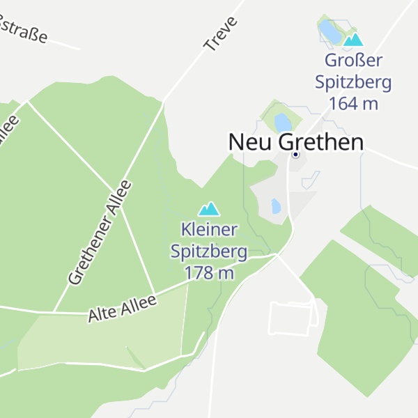 Map of Kleiner Spitzberg
