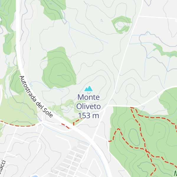 Map of Monte Oliveto