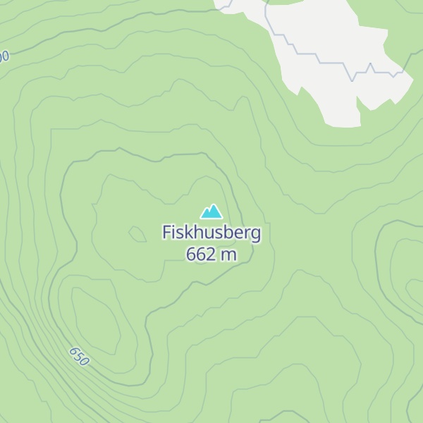 Map of Fiskhusberg